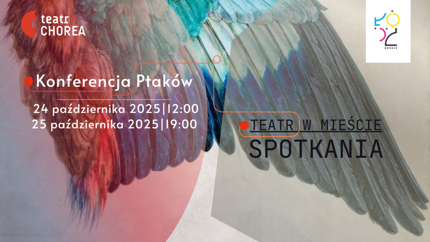 konferencja ptaków teatr w mieście baner www